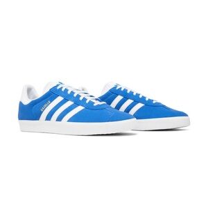 Adidas Gazelle Blue White 7.5 Women’s NIB